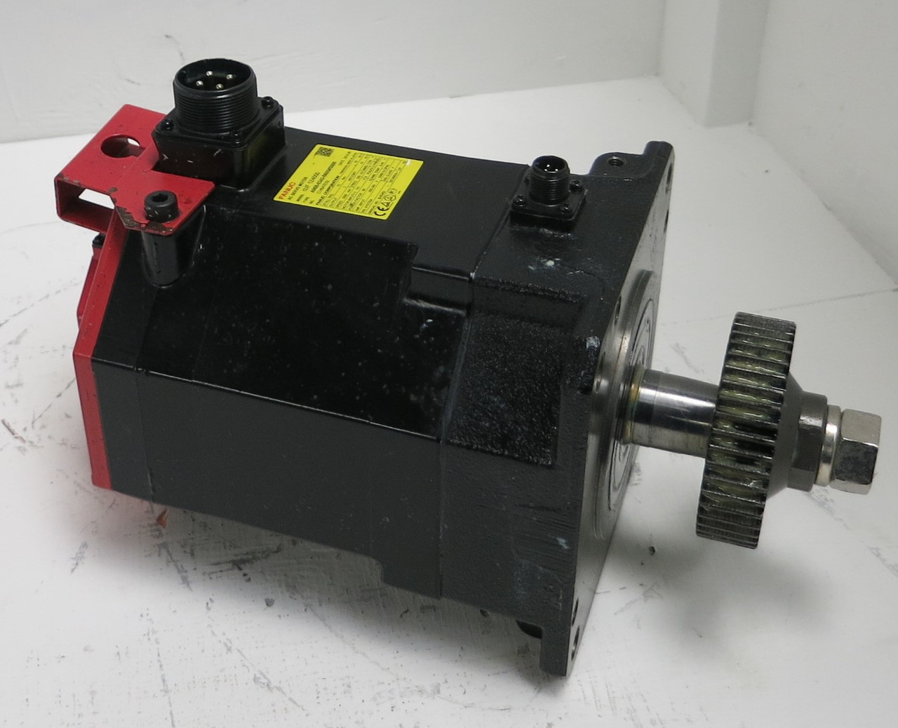 Fanuc aiF 12/4000 A06B-0243-B605#S000 3000 RPM AC Servo Motor